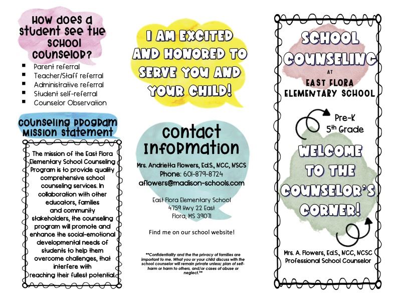 Counselor's Corner